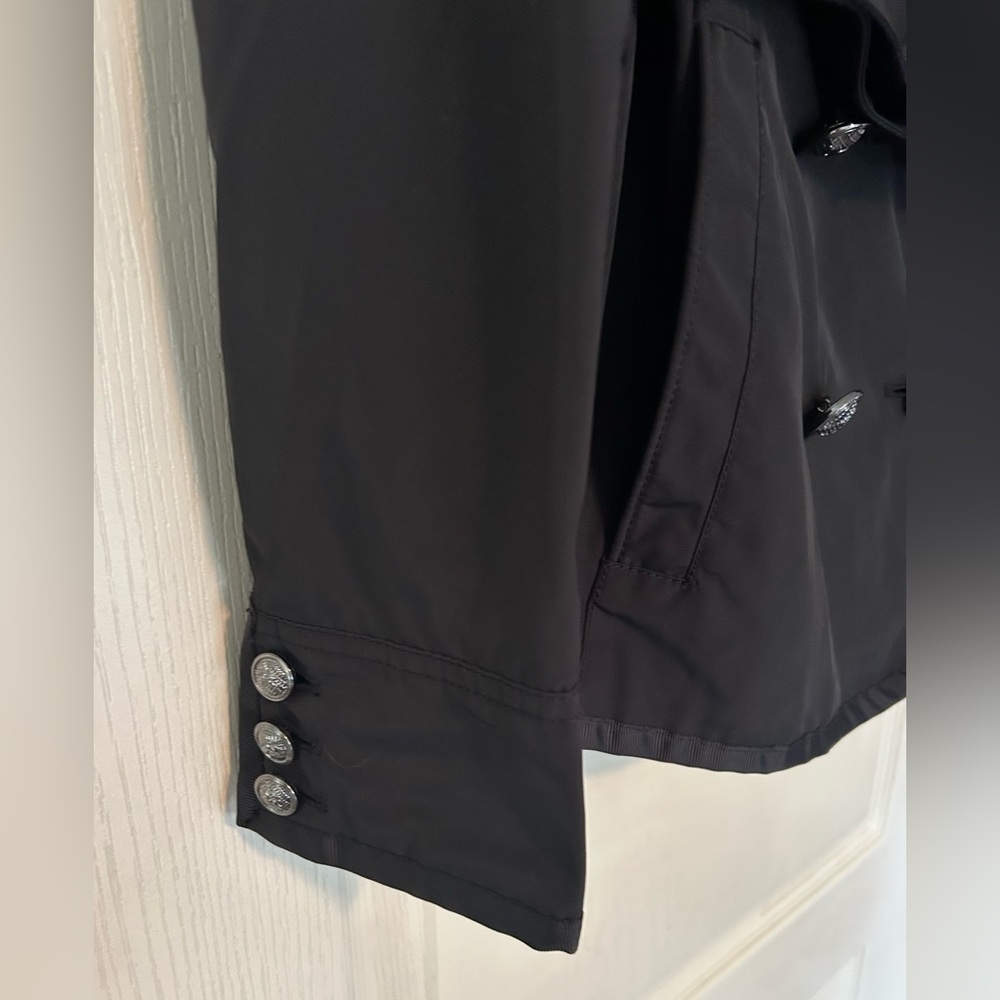 Ferrari Black Trench Coat - Picture 4 of 14